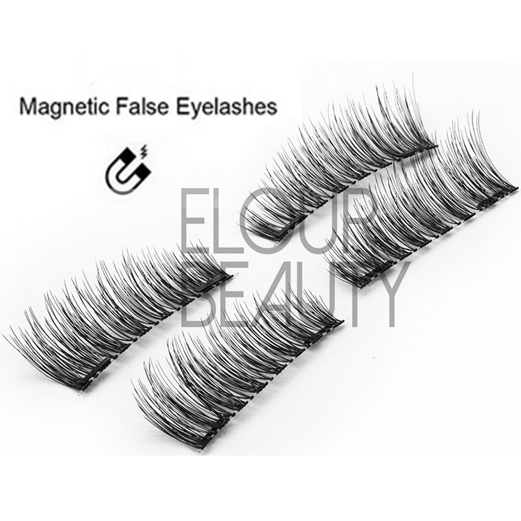 Newest 3d magnetic eyelashes private label USA EA74